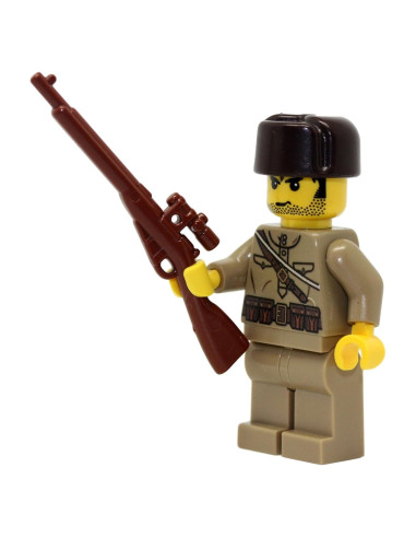 Minifigura Francotirador Ruso Segunda Guerra Mundial Modern Brick Warfare