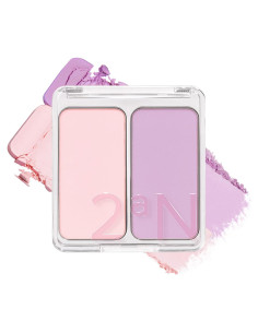Rubor Facial Doble Color 42.52g 01 Algodón de Azúcar Violeta