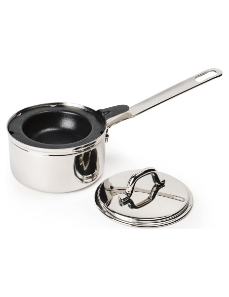 Conjunto Poach de Huevo RSVP Internacional con Sartén Acero Inoxidable