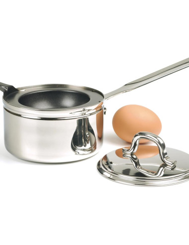 Conjunto Poach de Huevo RSVP Internacional con Sartén Acero Inoxidable