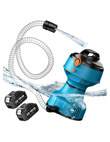 Bomba de Agua Flotante SEESII 720GPH 2 Baterías 4000mAh