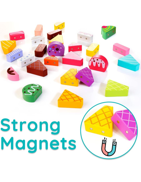 Camión de Helados de Madera ShenZhen MaxLink 28 Piezas