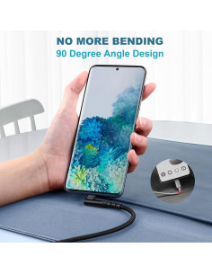 Cable USB C Corto 30cm Agtray 3 Unidades Carga Rápida 2