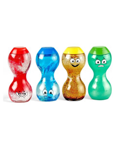 Botellas Sensoriales hand2mind - Emociones Primarias 4 Piezas