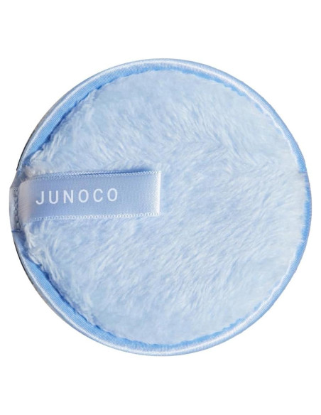 Almohadilla Desmaquillante Reutilizable JUNO & Co. Azul