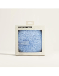 Almohadilla Desmaquillante Reutilizable JUNO & Co. Azul 2