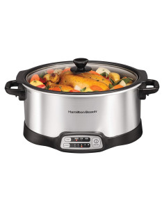 Olla de Cocción Lenta Programable Hamilton Beach 33662 6L