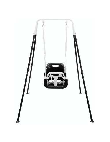 Columpio 3-en-1 FUNLIO para Niños Pequeños - Negro