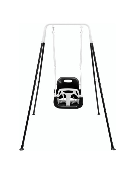 Columpio 3-en-1 FUNLIO para Niños Pequeños - Negro