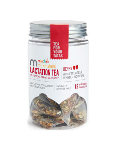 Té de Lactancia Milkmakers Frutos Rojos 12 Bolsas Orgánico