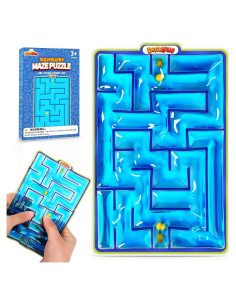 Laberinto Sensorial de Canicas Demilong - Juguete Antiestrés 12.7x20.3cm