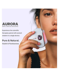 Dispositivo Gua Sha LED VRAIKO AURORA, Masajeador Facial Calor y Vibración 2
