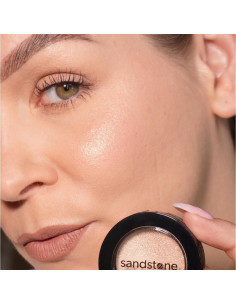 Iluminador Facial Hipoalergénico Sandstone 3g - Brillo Perla 2