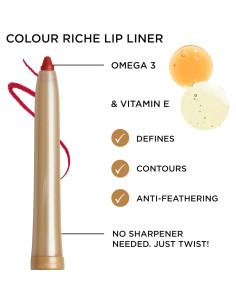 Lápiz de Contorno de Labios L'Oreal Paris Colour Riche 708 Rosa 2
