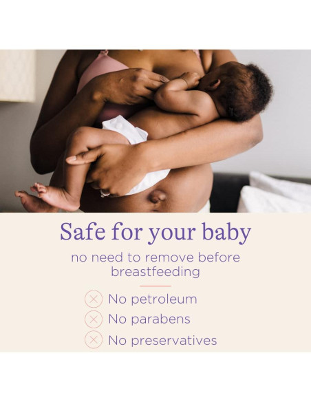 Mantequilla de Pezón Orgánica Lansinoh 56g - Crema Segura para Lactancia