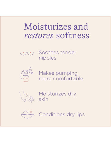 Mantequilla de Pezón Orgánica Lansinoh 56g - Crema Segura para Lactancia