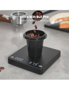 Balanza de Café Digital Maestri House 2kg/0.1g Negra 2