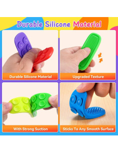 Tiras Sensoriales Antiestrés DODOLOL 8 PCS Alivio Ansiedad 2