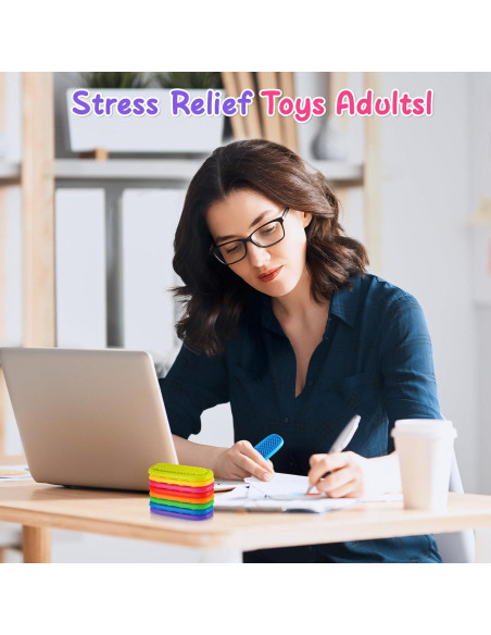 Tiras Sensoriales Antiestrés DODOLOL 8 PCS Alivio Ansiedad