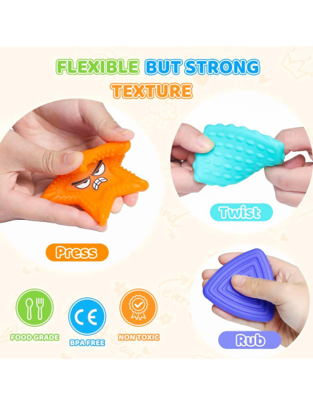 Juguetes Sensoriales APLIST 6 Piezas para Niños Autismo