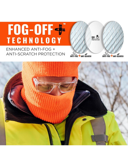 Gafas de Seguridad Ergodyne Skullerz SIXTEN Anti-Niebla UV