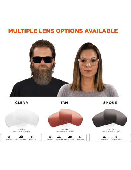 Gafas de Seguridad Ergodyne Skullerz SIXTEN Anti-Niebla UV