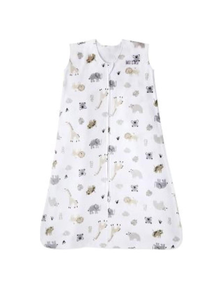 HALO SleepSack Grande 100% Algodón Pintura de Animales 12-18 Meses