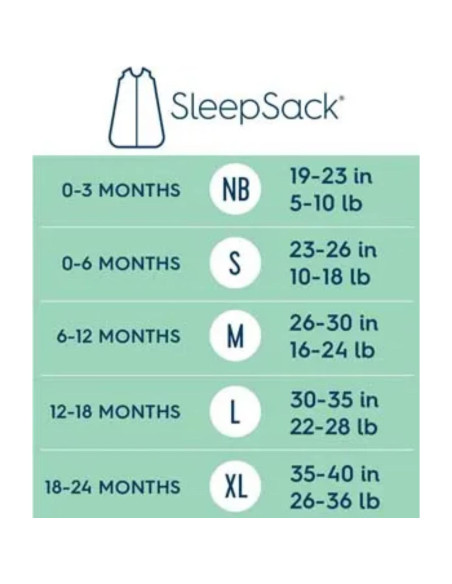 HALO SleepSack Grande 100% Algodón Pintura de Animales 12-18 Meses