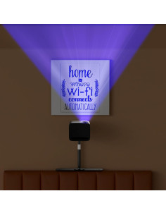 Soporte de Proyector Ajustable Dpofirs 24-40cm Blanco 2