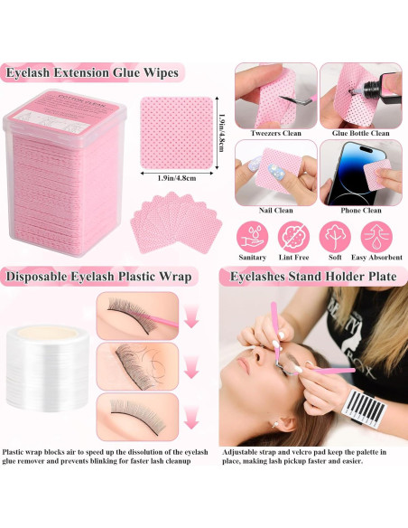 Kit de Extensiones de Pestañas Qinzave para Principiantes