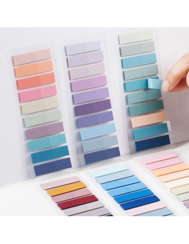 Etiquetas Índice Adhesivas Umbresen 1200 Pcs Morandi