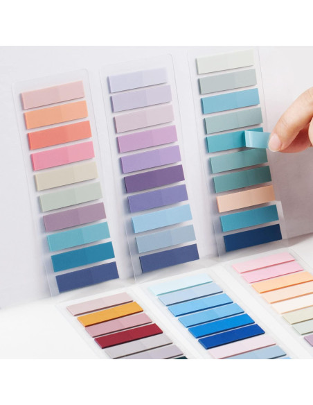 Etiquetas Índice Adhesivas Umbresen 1200 Pcs Morandi