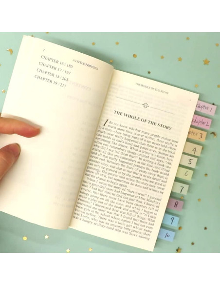 Etiquetas Índice Adhesivas Umbresen 1200 Pcs Morandi