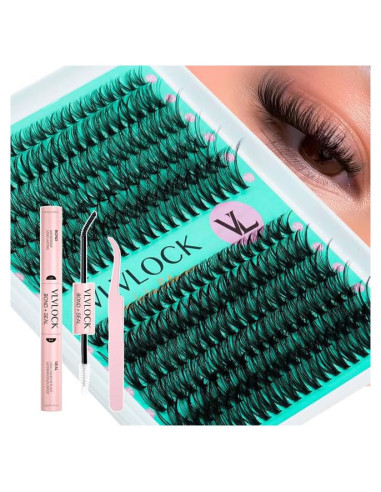 Kit de Extensión de Pestañas VLVLOCK 30D+40D 10-18MM DIY