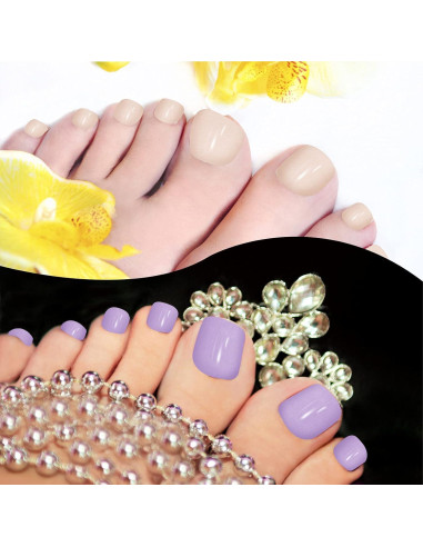 Calcomanías de Esmalte de Uñas de Pies Maitys 352 Piezas