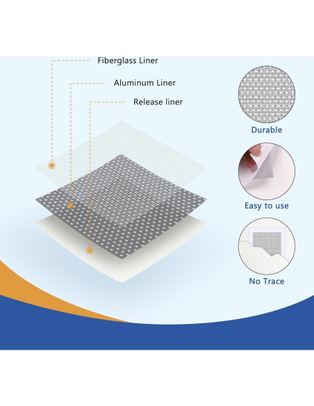 Kit de Reparación de Dry Wall BENBUWN 8 Piezas Autoadhesivas