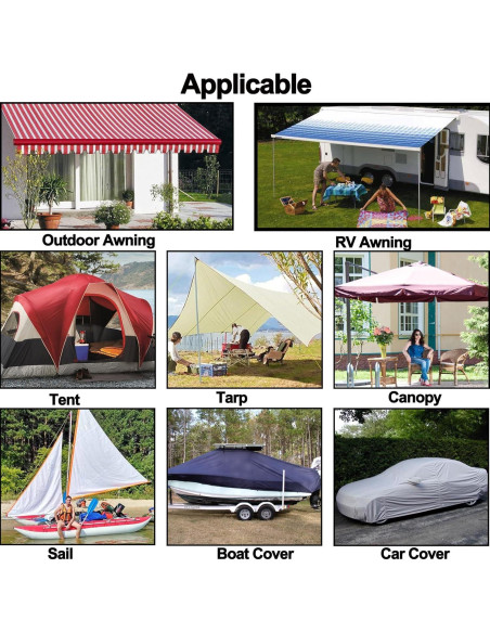 Cinta de Reparación Impermeable KAIHENG 12.7cm x 6.1m Negra