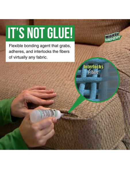 Adhesivo de Tela Permanente Mighty Mend-It 113 g + Gemas 50 unidades Adhesivo de Tela Permanente Mighty Mend-It 113 g + Gemas 50 unidades