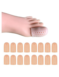 16 Protectores de Dedos Transpirables Conpru para Callos y Ampollas