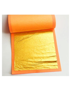 Hojas de Oro Comestibles FGLC 10 Unidades 5x5cm 24K