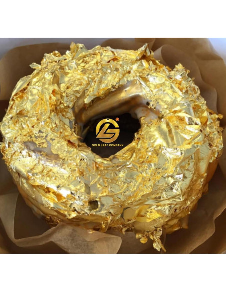 Hojas de Oro 24K STANDARD JAIPUR 5 Unidades 7.6x5.1 cm