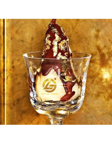 Hojas de Oro 24K STANDARD JAIPUR 5 Unidades 7.6x5.1 cm