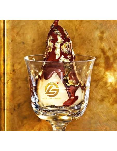 Hojas de Oro 24K STANDARD JAIPUR 5 Unidades 7.6x5.1 cm