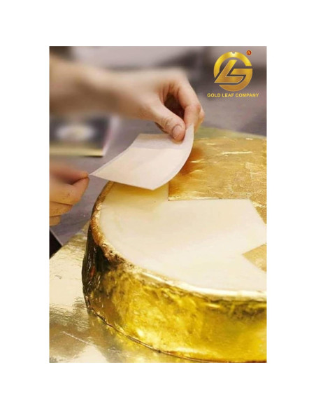 Hojas de Oro 24K STANDARD JAIPUR 5 Unidades 7.6x5.1 cm