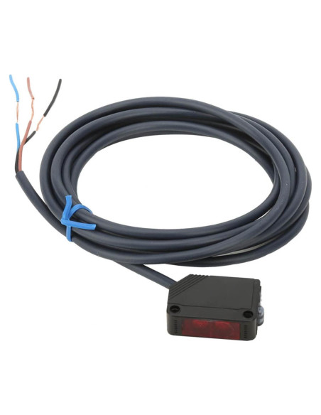 Sensor Fotoeléctrico ViaGasaFamido 100mm 12-24VDC con Cable 1.8m Sensor Fotoeléctrico ViaGasaFamido 100mm 12-24VDC con Cable 1.8m