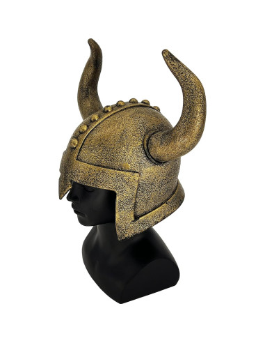 Casco Vikingo con Cuernos para Niños LOOYAR - Juguete Disfraz