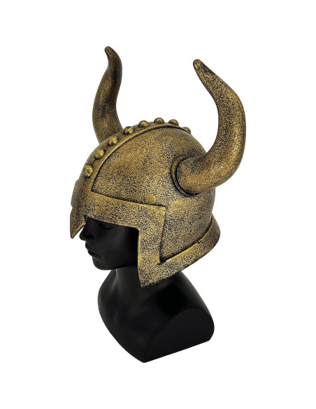 Casco Vikingo con Cuernos para Niños LOOYAR - Juguete Disfraz