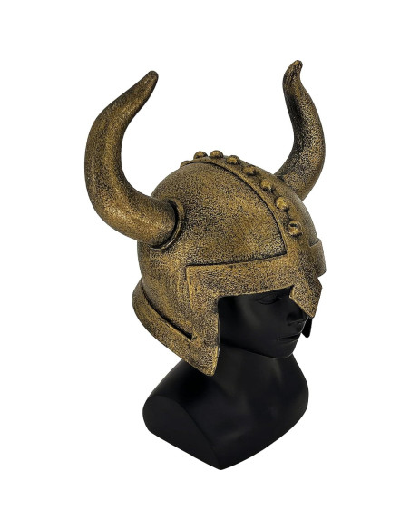 Casco Vikingo con Cuernos para Niños LOOYAR - Juguete Disfraz