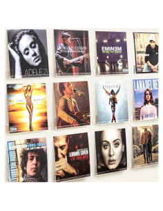 Soportes para Discos de Vinilo Optish - Paquete de 12 Unidades