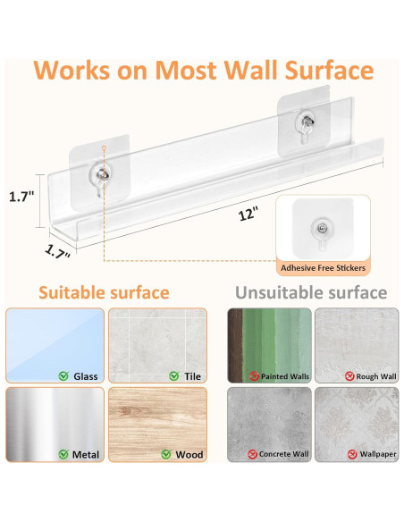 Soportes para Discos de Vinilo Optish - Paquete de 12 Unidades